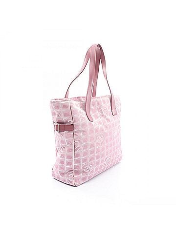 Chanel Chanel New Travel Line GM Tote Bag Handbag Leather Nylon Canvas Women's Pink A15825 (view 2)