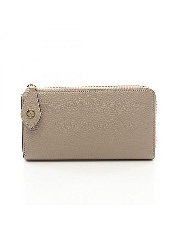 Louis Vuitton Louis Vuitton Portefeuille Comet Galet L-shaped Zipper Long Wallet, Taurillon Leather, Women's, Beige, M63104 (view 1)