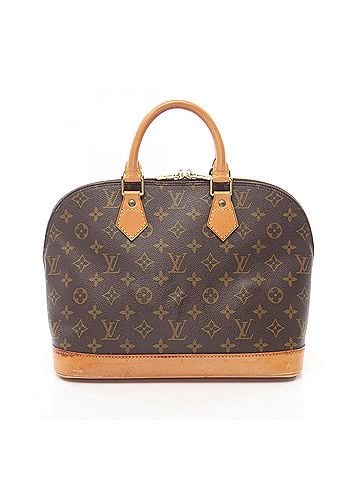 Louis Vuitton Louis Vuitton Alma PM Monogram Handbag, Coated Canvas Leather, Women's, Brown, M51130 (view 1)