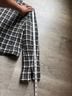 Sandro Plaid Black White Blazer Size S - photo 9