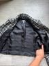 Sandro Plaid Black White Blazer Size S - photo 5