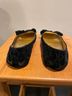 Coach 100% Suede Black Flats Size 8 - photo 5