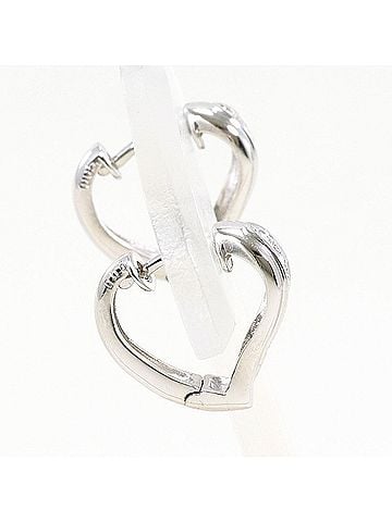 Unbranded PT900 Platinum Earrings with 0.05ct Diamonds, Total Weight 3.5g, Like New Condition. (view 2)