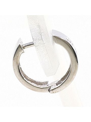 Unbranded K14 14K WG White Gold Earring (Single Earring) with Diamond (No Carat Markings), Total Weight 0.9g, Like New Condition. (view 2)