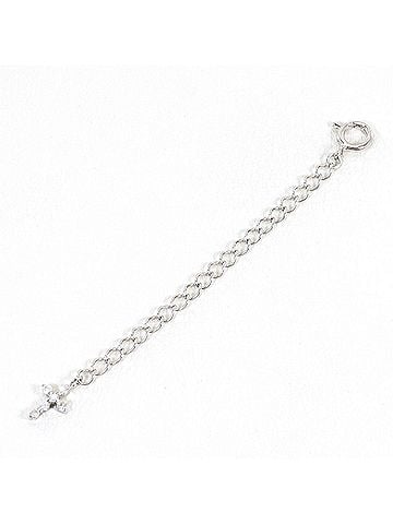 Unbranded K10 10K WG White Gold Adjustable Diamond 0.05 ct Total Weight 0.4g 5cm Jewelry Like New (view 1)