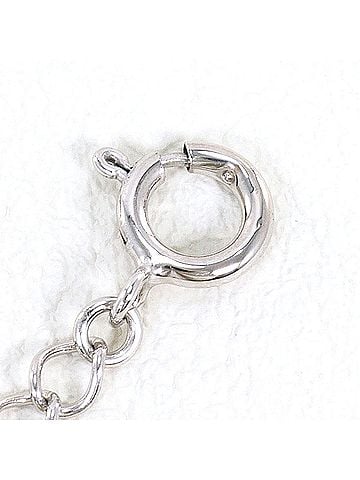 Unbranded K10 10K WG White Gold Adjustable Diamond 0.05 ct Total Weight 0.4g 5cm Jewelry Like New (view 2)
