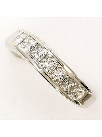 Unbranded PT900 Platinum Ring, 1 Diamond (1.00ct), with Appraisal Certificate, Total Weight 6.2g, Like New Condition. (view 1)
