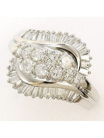 Unbranded PT900 Platinum Ring, 1 Diamond (1.03ct), with Appraisal Certificate, Total Weight 7.2g, Like New Condition. (view 1)