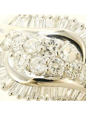 Unbranded PT900 Platinum Ring, 1 Diamond (1.03ct), with Appraisal Certificate, Total Weight 7.2g, Like New Condition. (view 2)