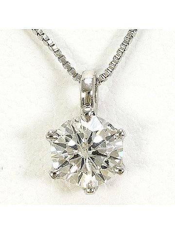 Unbranded PT900 Platinum / PT850 Necklace with 0.316ct Diamond (I1 clarity), Certificate of Authenticity, Total Weight 1.5g, 45cm Length, Like New Condition. (view 1)