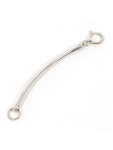 Unbranded PT850 Platinum Adjustable Necklace, Total Weight 1.1g, 5cm, Like New Condition (view 1)