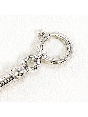 Unbranded PT850 Platinum Adjustable Necklace, Total Weight 1.1g, 5cm, Like New Condition (view 2)