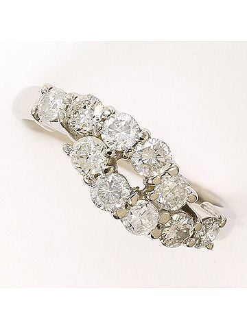 Unbranded PT900 Platinum Ring, 1 Diamond (1.00ct), with Appraisal Certificate, Total Weight 4.2g, Like New Condition. (view 1)