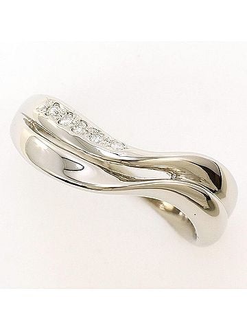 Unbranded PT900 Platinum Ring, 1 Diamond (0.05ct), with Appraisal Certificate, Total Weight 5.1g, Like New Condition. (view 1)