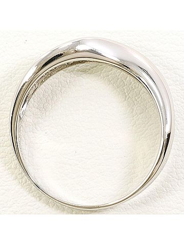Unbranded PT900 Platinum Ring, 1 Diamond (0.05ct), with Appraisal Certificate, Total Weight 5.1g, Like New Condition. (view 2)