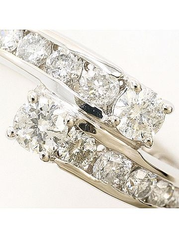 Unbranded PT900 Platinum Ring, 1 Diamond (1.00ct), with Appraisal Certificate, Total Weight 3.5g, Like New Condition. (view 2)