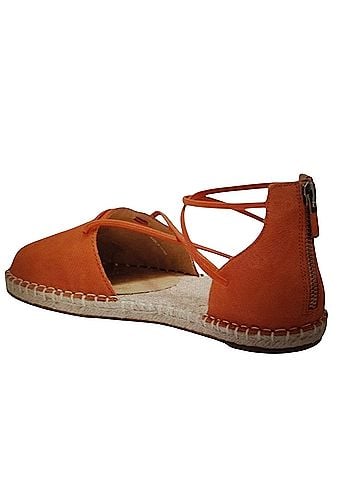 Eileen Fisher New in box Lace Up tumbled leather espadrille sandals  Flats (view 2)