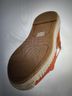 Eileen Fisher 100% Leather Solid Orange Flats Size 7 - photo 8