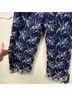 Nightcap 100% Cotton Floral Blue White Jumpsuit Size M - photo 5