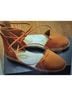 Eileen Fisher 100% Leather Solid Orange Flats Size 7 - photo 9