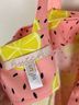 Hutch 100% Polyester 100% Polyester Leopard Print Pink Yellow Romper Size S - photo 3