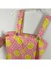 Hutch 100% Polyester 100% Polyester Leopard Print Pink Yellow Romper Size S - photo 4