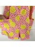 Hutch 100% Polyester 100% Polyester Leopard Print Pink Yellow Romper Size S - photo 5
