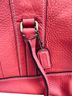 Coach 100% Leather Red Pink Leather Tote One size - photo 2
