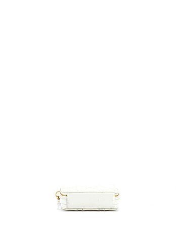 Christian Dior Caro Box Bag with Chain Macrocannage Quilt Calfskin (view 2)