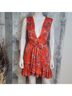 Alexis 100% Polyester 95% Polyester 5% Elastane Floral Multi Color Casual Dress Size XL - photo 3