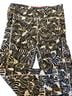 Lilly Pulitzer Animal Print Black White Leggings Size XL - photo 1