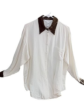 Express EXPRESS Long Sleeve Button-Down Shirt (view 1)