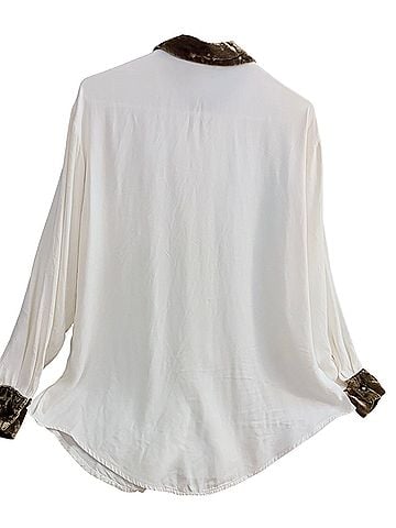 Express EXPRESS Long Sleeve Button-Down Shirt (view 2)
