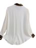 Express Ivory Long Sleeve Button-Down Shirt Size L - photo 2