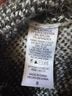 Double Zero Checkered-gingham Black White Wool Cardigan Size S - photo 4