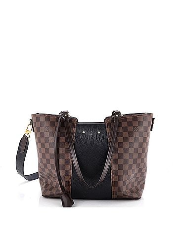 Louis Vuitton Jersey Handbag Damier with Leather (view 1)