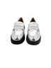 J.Crew Factory Store Silver Flats Size 7 - photo 2