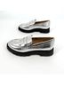 J.Crew Factory Store Silver Flats Size 7 - photo 4