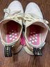 Adidas Ivory Pink Gold Sneakers Size 9 - photo 7