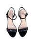 ABound Black Sandals Size 8 1/2 - photo 1