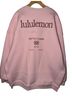 Lululemon Athletica Solid Pink Sweatshirt Size XL - photo 2