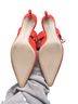 Zara 100% Suede Red Pink Heels Size 8 1/2 - photo 2