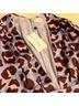 Lovers + Friends 100% Polyester Leopard Print Red Purple Jumpsuit Size L - photo 7