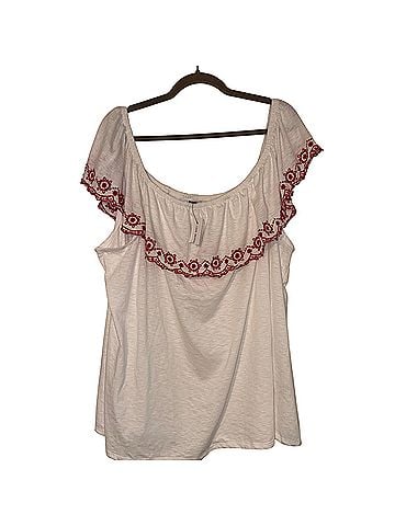 Lane Bryant Short Sleeve Blouse (view 1)