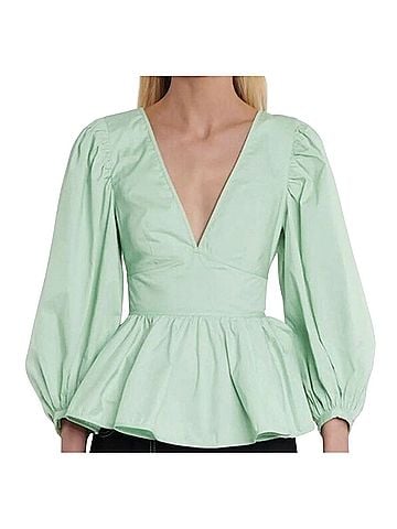 STAUD Luna Short Sleeve T-Shirt (view 1)