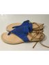 Koolaburra Blue Tan Sandals Size 8 - photo 4