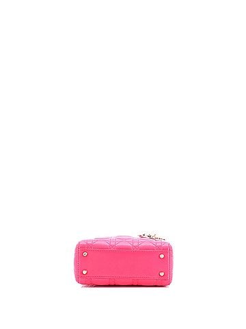 Christian Dior Lady Dior Bag Cannage Quilt Lambskin Mini (view 2)