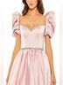 Mac Duggal 100% Polyester Pink Cocktail Dress Size 6 - photo 4