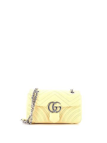 Gucci GG Marmont Flap Bag Matelasse Leather Small (view 1)