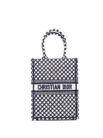 Christian Dior Book Tote Printed Canvas Vertical (view 1)